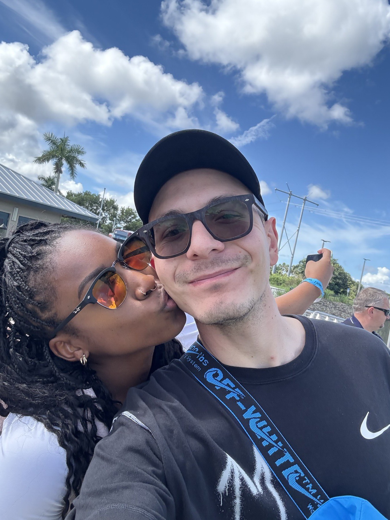 Antonio and Kirsten together