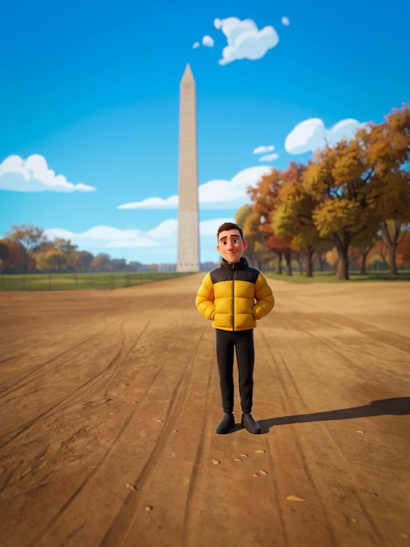 Soft 3D portrait